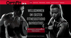 Desktop Screenshot of optifit-bayreuth.de